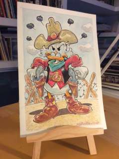 Alessandro Gottardo | Zio Paperone - â€œIl petroliereâ€ - Page volante (2021) | Catawiki