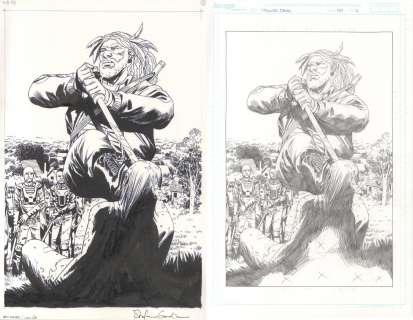 Stefano Gaudiano Charlie Adlard - Walking Dead Issue 139 Page 02