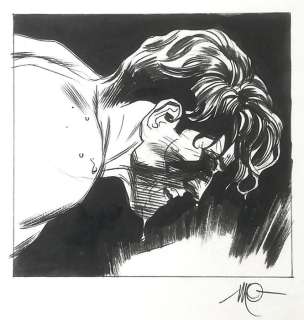 Massimo Carnevale | Dylan Dog - Massimo Carnevale - "Mater Morbi" Illustrazione Originale Firmata - Page volante | Catawiki