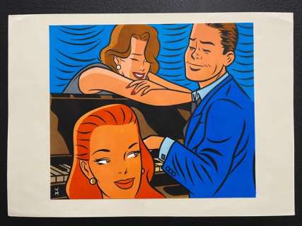 Minus, Walter | Minus, Walter - Dessin original couleur | Catawiki