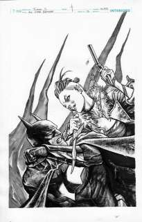 Sebastian Fiumara - All Star Batman Cover Issue 13 Page Cover