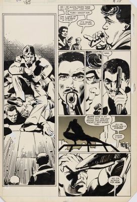 Klaus Janson | Daredevil #185: Guts - Page 15, Marvel Comics Penciler: Klaus Janson - Inker: Klaus Janson, 1982 | Philippe Labaune Gallery