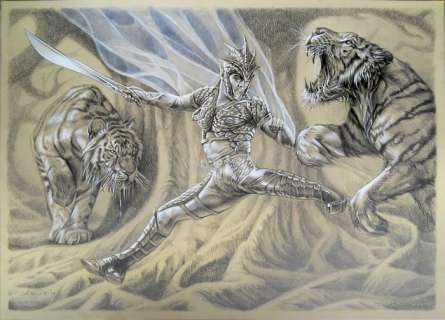 Antonello Venditti | Antonello Venditti - Edhelvor VS Rachairc 50 x 70 cm tavola originale - Page volante - Exemplaire unique (2015) | Catawiki