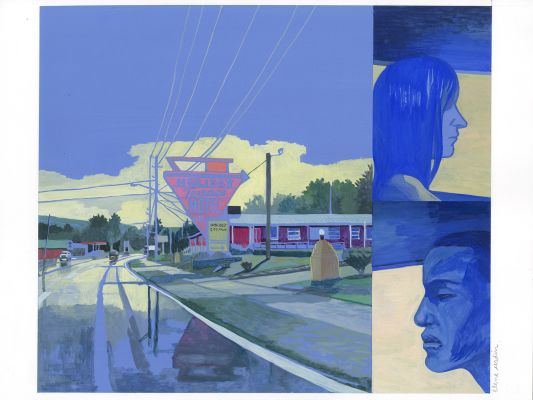 Elene Usdin | Detroit Roma – Planche originale 239 | Galerie Barbier