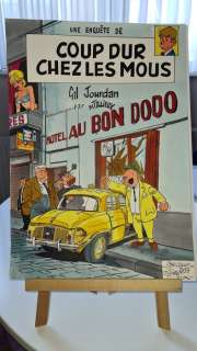 Jacot, Christian | Jacot, Christian - Dessin original couleur - Hommage Ã  Tillieux - (2017) | Catawiki