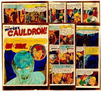 Ingels - OUT of SIGHT ..., VAULT OF HORROR #38, SP, 7 Pg Story (1954) | Russ Cochran