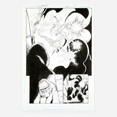 Lot 211 - Mark Bagley and Rob Hunter, Justice League of America #51 Story Page 6 Original Art (DC Comics, 2010) | Landry Pop Auctions