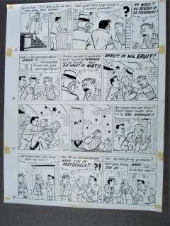 Pom (Jozef Van Hove) - Originele Pagina + Album | Pom (Jozef van Hove) - Originele pagina (p.18) + Luxe Album - Piet Pienter en Bert Bibber 19 - Herrie om Carolus Magnus - (1963/2021) | Catawiki