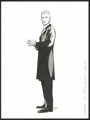 Bernard Vrancken | I.R.$. - Illustration originale utilisée en quatrième de couverture des albums depuis 1999 | Daniel Maghen