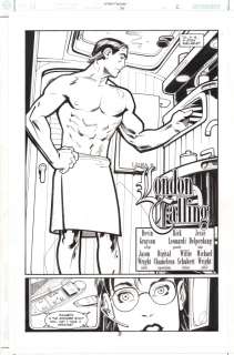 Rick Leonardi | Nightwing #74 Page 2 (Inked) | Rick Leonardi