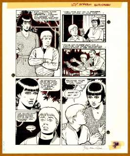 Beaty - MS TREE #?, Pg 7 & 7A, Comic Book Page AUTOGRAPHED! | Russ Cochran