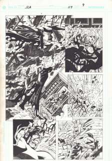 Chris Batista, Mark Farmer - Jla #119 P.9 - Despero Vs. Superman - 2005 Signed