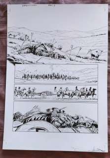 Garcia, Manuel | Garcia, Manuel - Planche originale - Gengis Khan - (2014) | Catawiki