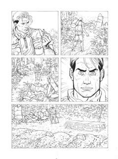 Germano Bonazzi - | Germano Bonazzi - 4x Tavole Originali - Nathan Never n. 200 "L’ultimo anello" - (2008) | Catawiki