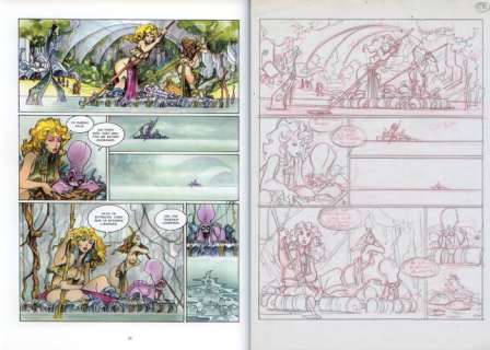 Azpiri, Alfonso | Azpiri, Alfonso - Original pencil page - Lorna El Arka - (1991) | Catawiki