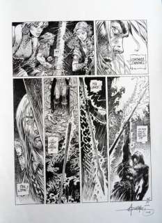 Aouamri, Mohamed | Aouamri, Mohamed - Planche originale - Saga Valta T3 - La Lance de Valgar - (2017) | Catawiki