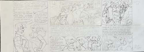 Kuijpers, Henk | Kuijpers, Henk - Originele strook - potloodtekening - Franka 24 - Operatie roofmoord - (2018) | Catawiki