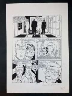 Giancarlo Alessandrini | Giancarlo Alessandrini - tavola originale Martin Mystère "Affari di famiglia" | Catawiki