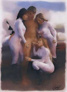 Calas, J.M. | Jean Michel Calas - Dessin original en couleur - Prix de consolation, étude préparatoire - Format: 22 x 30,7 cm. - (2022) | Catawiki