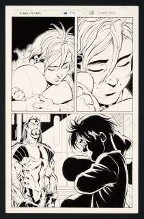 Original Art from X-Man #-1 (1997) Page 20 Pencils by Roger Cruz, Specific Inker Not Credited | mycomicshop.com