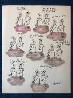 Bretécher, Claire | Bretécher, Claire - Planche originale - Le Paradis - (années 1970) | Catawiki