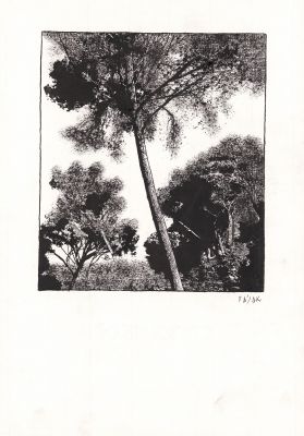 Frédéric Pajak | Sans titre, 11 - Encre de Chine, plume et pinceau sur papier | Huberty Breyne Gallery