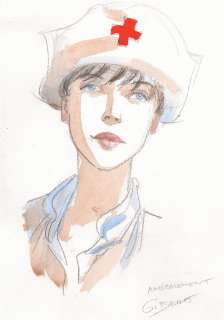 Gibrat | Mattéo, illustration Ã  l’aquarelle et au cra… | Millon