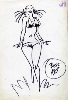 ART ORIGINAL BERNET TOLEDANO TAMAÑO 24 X 33 | todocoleccion (Buy It Now)