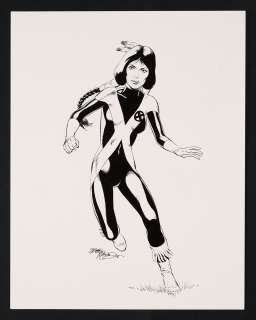 Bob McLeod - Dani Moonstar Commission by Bob McLeod