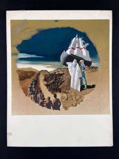 Karel Thole | Urania n. 723 - Karel Thole - Originale di copertina "Arca Seconda" - Page volante - Exemplaire unique - (1977) | Catawiki