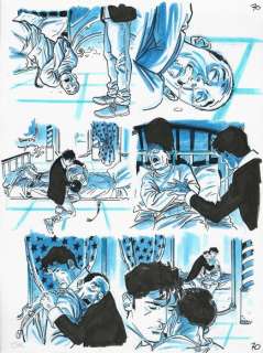 Bruno Brindisi | Bruno Brindisi - tavola originale Dylan Dog # 379 "Il Tango della Anime Perse" - (2018) | Catawiki