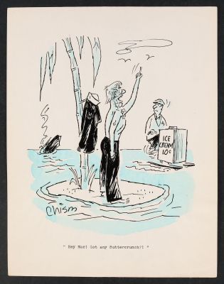 Jack Chism | Got Any Buttercrunch? Gag Strip by Jack Chism | mycomicshop.com (Buy It Now)