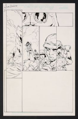 Oscar Jimenez | Original Art from Contest of Champions II #1 (1999) Page 1 Pencils by Oscar Jimenez, Inks by Eduardo Alpuente | mycomicshop.com (Buy It Now)