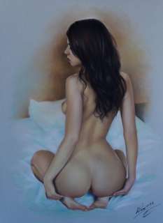 Denis Prenzel | DP - Original drawing - Pin up art - Size: 29,7 x 42 cm. - (2022) | Catawiki