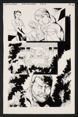 Ron Williams | Original Art from Notti & Nyce Halloween Special 2019 Page 16 Pencils and Inks by Ron Williams | mycomicshop.com