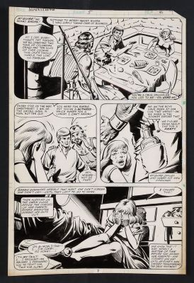 Don Perlin, Bob Wiacek | Original Art from Man-Thing #5 (1980) Page 7 Pencils by Don Perlin, Inks by Bob Wiacek | mycomicshop.com (Buy It Now)
