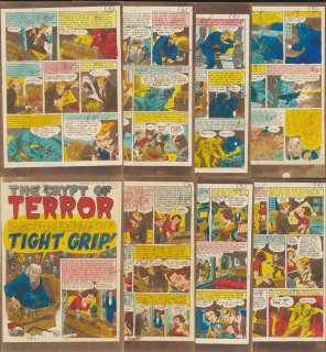 Davis - "TIGHT GRIP", TALES FROM THE CRYPT #38, 8 Pg. Story, SP (1953) | Russ Cochran