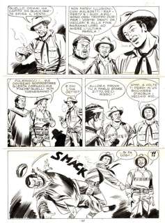 Guglielmo Letteri - | Guglielmo Letteri - 3x Tavola Originale - Tex n. 325 "La morte scende dal cielo" - (1987) | Catawiki