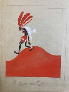 Bruno Angoletta | Bruno Angoletta - Disegno Art Deco - Page volante - Exemplaire unique | Catawiki