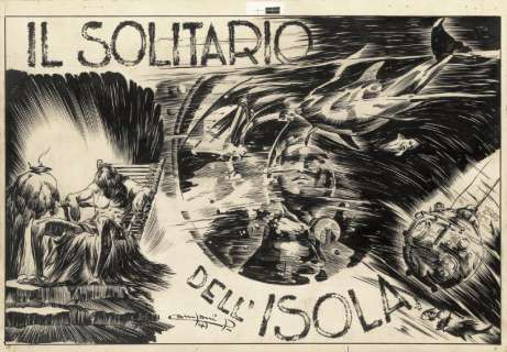 Campani Paul - "Il solitario dell’isola", | Urania Casa d’Aste