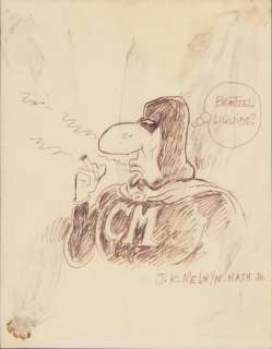 Lot 29 - Melwyn-Nash. Dessin or. non-nominatif Fantax