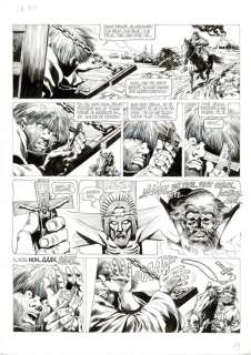Mitton, Jean-Yves | Mitton, Jean-Yves - Originele pagina - Kroniek der Barbaren T1 - Vikingwoede - (1994) | Catawiki