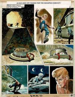 Don Lawrence | Don Lawrence - Originele pagina (p.5) Trigië - De onzichtbare veroordeelde - (1969) | Catawiki