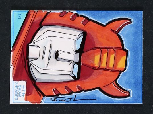 Brian Shearer | Cliffjumper Sketch Card | mycomicshop.com (Buy It Now)