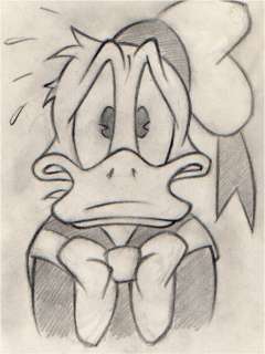 Xavi (Xavier Vives Mateu) | Donald Duck - Troubled Face - Signed Original Artwork by Xavi - (2022) | Catawiki