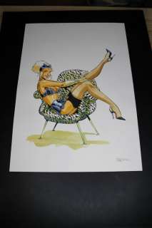 Meynet, Felix | Meynet, Felix - Dessin original couleur - Mirabelle | Catawiki