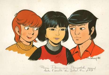 Leloup | Yoko Tsuno, illustration Ã  l’encre de Chine e… | Millon