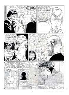 Giancarlo Alessandrini - | Giancarlo Alessandrini - 2x Tavola Originale - Martin Mystere Gigante n. 1 "Il segreto di san Nicola" - (1995) | Catawiki