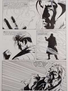 Gigi Simeoni | Gigi Simeoni - Nathan Never: un nuovo futuro - Page volante - Exemplaire unique - (1998) | Catawiki