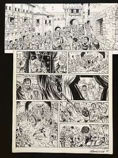 Bianchini, Marco - Bianchini, Marco - Planche originale - François Sans nom ! T1 - Le Sculpteur et la voleuse - (2013)